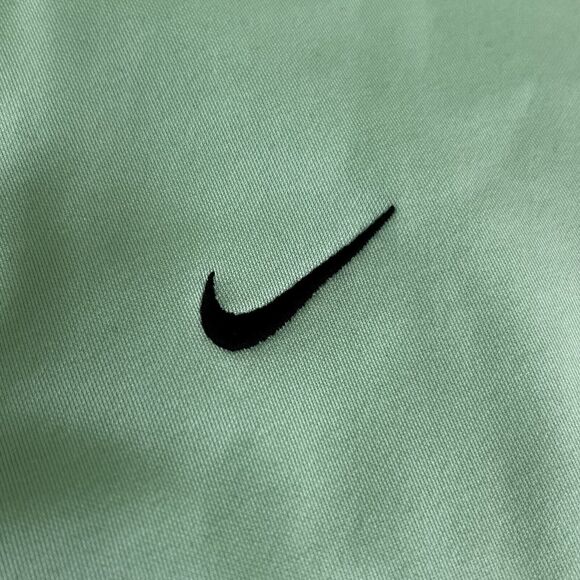 Nike Dri-Fit 1/4 Zip Mint Green Sweatshirt M Fleece Lined Nike Logo - Picture 7 of 13